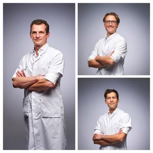Dr B Berghs, Dr T Van Isacker, Dr J Beckers (Schouderteam Orthoclinic)
